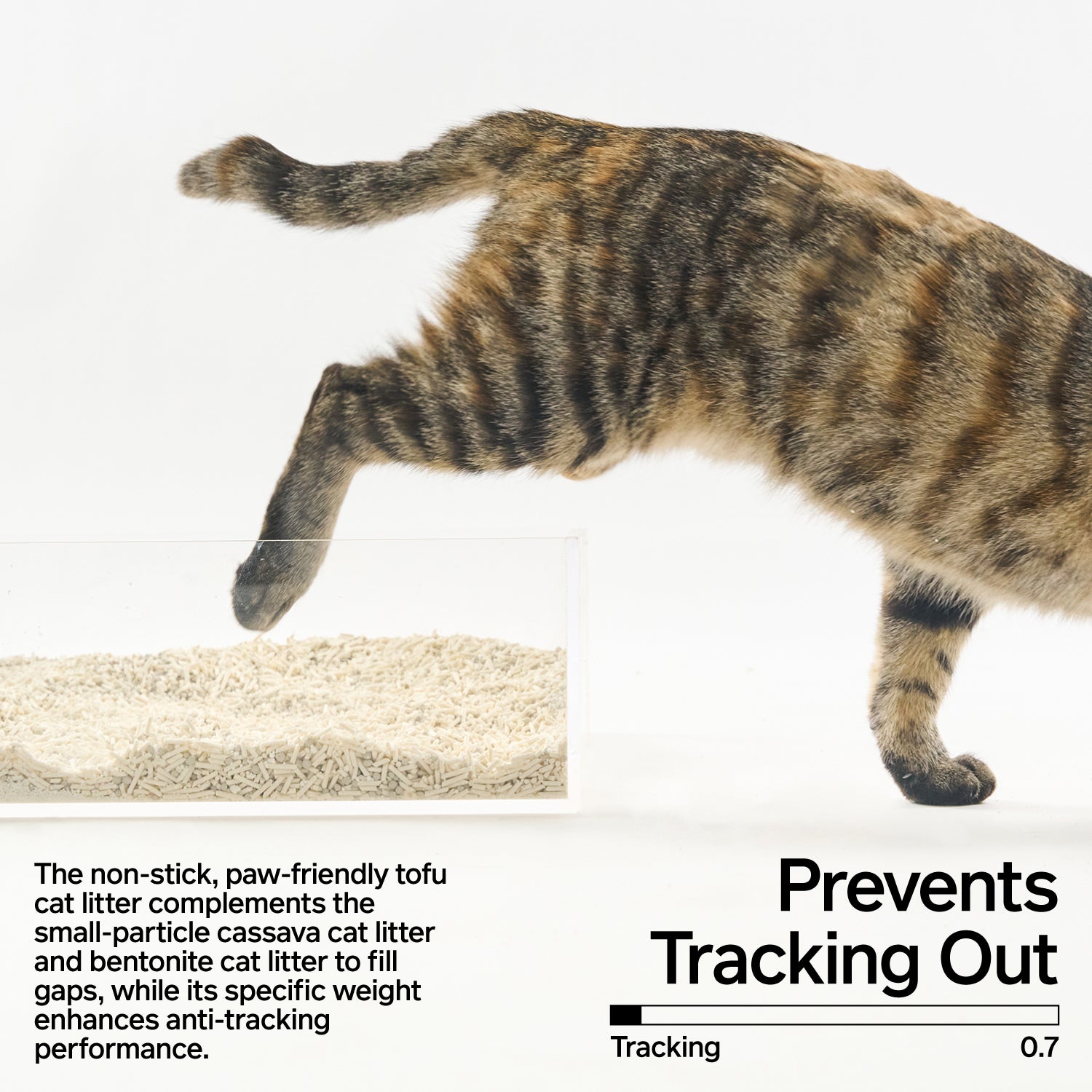 Low-dust tofu, cassava, bentonite cat litter. Fast-clumping, paw-friendly odor control, natural plant fiber blend.