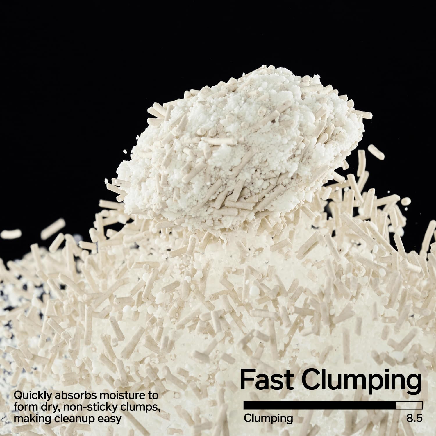 Fast-clumping tofu/cassava cat litter: biodegradable, low dust, strong odor control, easy scooping.